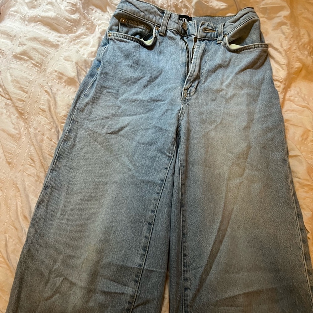 BDG Blue Flare Wide Leg Jeans